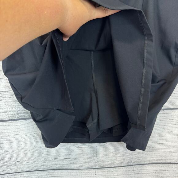 Girlfriend Collective Plus Size Black Active Mini Skort Size 4XL - Picture 5 of 8